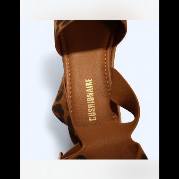 Brown Cheetah Print Platform Sandal Women’s Size 7.5 - Picture 3 of 6